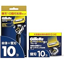 【新品】　ジレット プロシールド 髭剃り 本体+替刃36コ付　正規品 Amazon.co.jp: Gillette ジレット 髭剃り 本体 替刃 16個